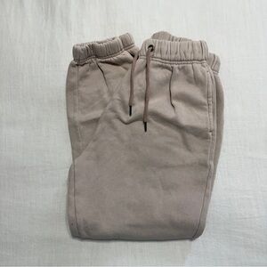 Pink sweatpants